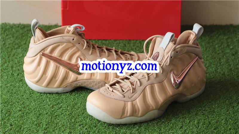 Nike Air Foamposite Pro PRM QS Vachetta Tan